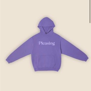The Pleasing Pollinators Hoodie in Verbena in 2XL